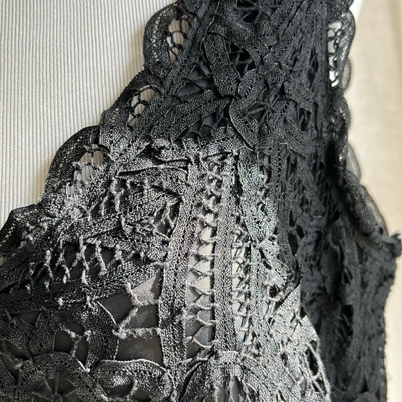 Vintage Carole Little Lace blouse - Picture 6 of 12